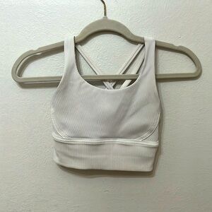Lululemon white bra